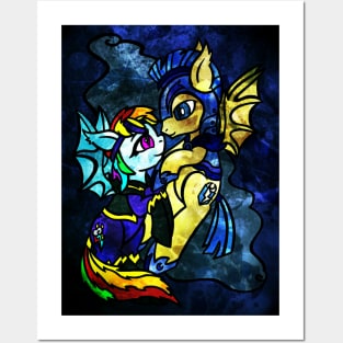 Rainbow Dash and Flash Sentry Posters and Art